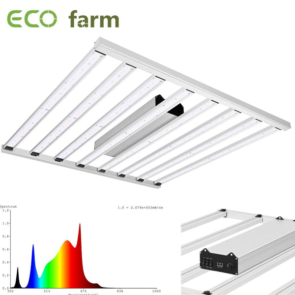 ECO Farm Z6/Z8 Serie 600W/800W Strisce LED lampada per coltivazione con il driver Inventorics UV IR controllano separatamente spedizione gratuita