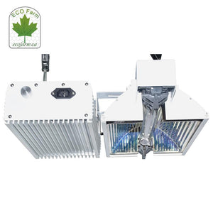 Eco Farm DE 1000W HPS/CMH Kit di Luce da Coltivazione Dimmerabile-B281A