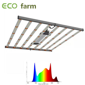 ECO Farm 400W/650W/800W Barre Pieghevoli Lampada LED per Coltivazione con Chip Samsung LM301H/ LM301B/LM281B