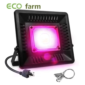 ECO Farm  Luce da coltivazione a LED a luce rossa impermeabile COB 50W spedizione veloce