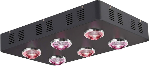 Hydropics 1200w cob Led Grow Light Full Spectrum for Hydroponics Greenhouse Indoor Plant Veg and Flower System 48"x24"x60" and 48"x48"x80" Grow Tent Kits and Package