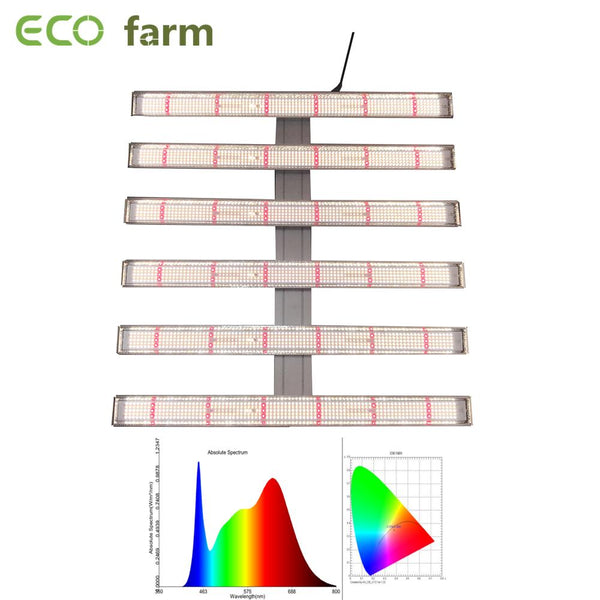 ECO Farm 720W LED Lampada per Coltivazione a Spettro Completo con Chip Philips RJ11 per Uso Commerciale