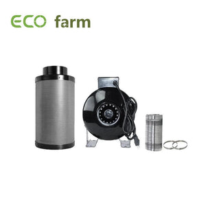 ECO Farm 3.3'x3.3' Kit Essenziale per Tende da Coltivazione- 100W x 2 Pcs UFO Lampada per Coltivazione