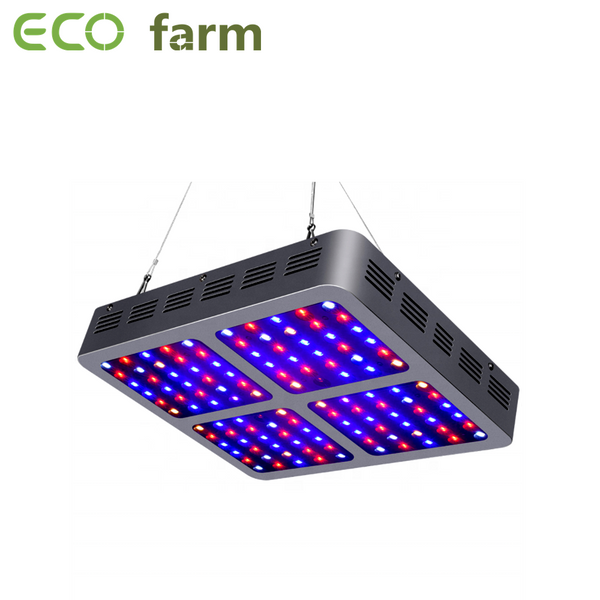 ECO Farm 120W Lampada per Coltivazione a LED con Interruttore per la Fioritura e la Crescita delle Piante a Spettro Completo
