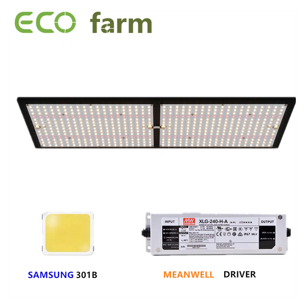 ECO Farm 120W / 240W / 320W / 480W / 720W Chip Samsung 301B / 301H Quantum Board Regolabile con UV + IR