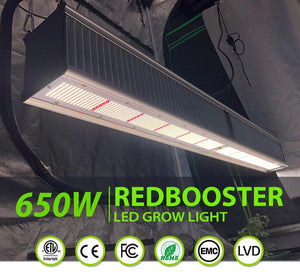 ECO Farm Serie TOP 650W/800W Lampada per Coltivazione a LED  con Barra Luminosa a Spettro Completo di Chip Samsung